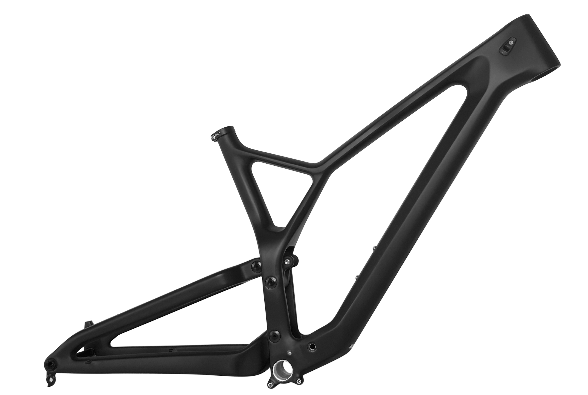 OB-M404  Full Suspension Trail MTB Frame Travel 130mm